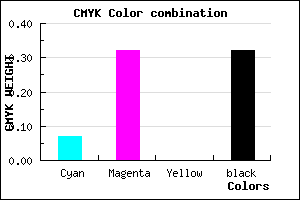 #A276AE color CMYK mixer
