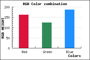 rgb background color #A27CBB mixer