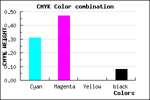 #A27DEB color CMYK mixer