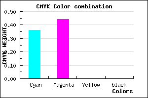 #A28DFE color CMYK mixer