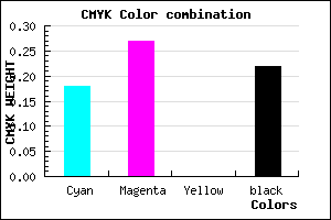 #A290C6 color CMYK mixer