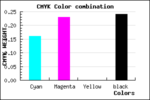 #A294C1 color CMYK mixer