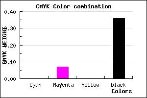 #A296A2 color CMYK mixer