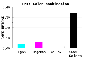 #A29FA9 color CMYK mixer