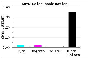 #A2A2A5 color CMYK mixer