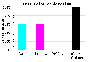 #A2A2BF color CMYK mixer