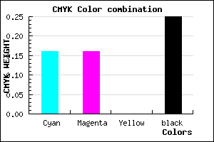 #A2A2C0 color CMYK mixer