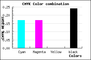 #A2A2C3 color CMYK mixer
