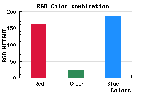 rgb background color #A216BB mixer