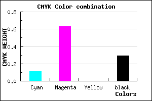 #A244B6 color CMYK mixer