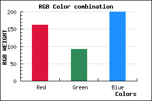 rgb background color #A25CC8 mixer