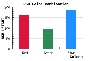 rgb background color #A25DBB mixer
