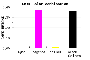 #A366A2 color CMYK mixer
