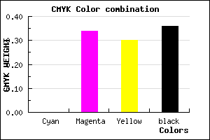 #A36C72 color CMYK mixer