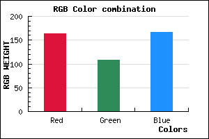 rgb background color #A36CA6 mixer