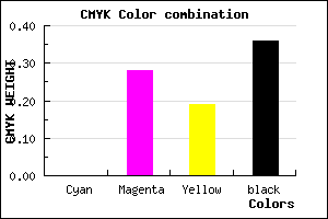 #A37584 color CMYK mixer