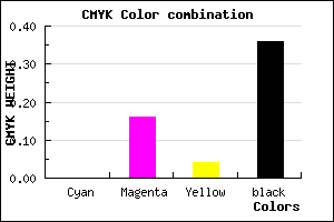 #A3899D color CMYK mixer