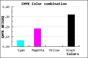 #A38EAE color CMYK mixer