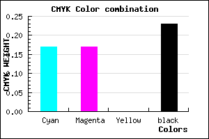 #A3A2C4 color CMYK mixer