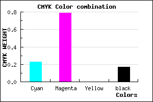 #A32CD4 color CMYK mixer