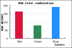 rgb background color #A34FBF mixer