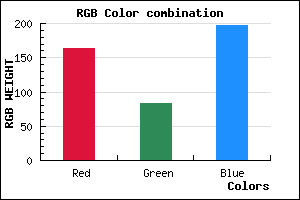 rgb background color #A353C5 mixer