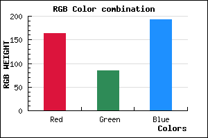 rgb background color #A354C0 mixer