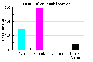 #A360EA color CMYK mixer