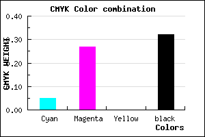 #A47FAD color CMYK mixer