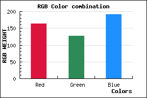 rgb background color #A47FBF mixer