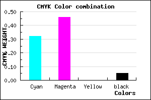 #A481F1 color CMYK mixer