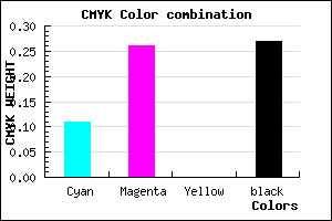 #A489B9 color CMYK mixer
