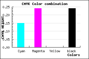 #A493C1 color CMYK mixer