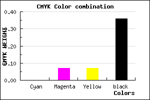 #A49898 color CMYK mixer