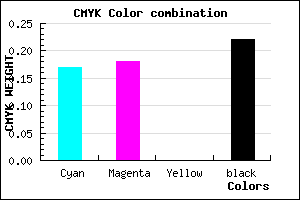 #A4A2C6 color CMYK mixer