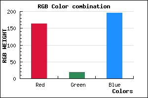 rgb background color #A413C3 mixer