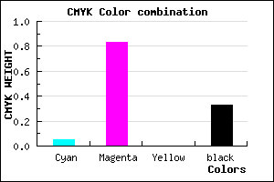 #A41EAC color CMYK mixer