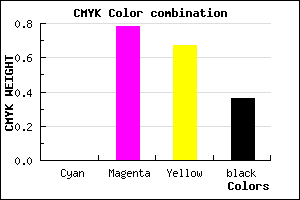 #A42436 color CMYK mixer