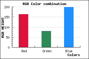 rgb background color #A451C7 mixer
