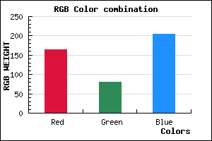 rgb background color #A451CD mixer