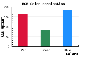 rgb background color #A452B6 mixer