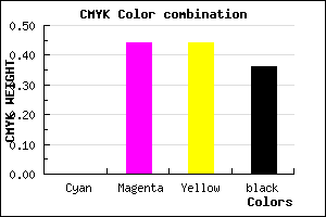 #A45C5C color CMYK mixer