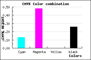 #A462BC color CMYK mixer