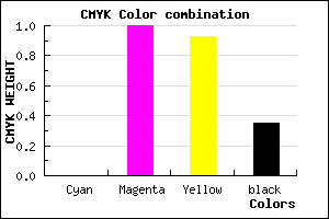 #A5000B color CMYK mixer