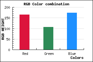 rgb background color #A56BAD mixer