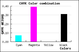 #A56CB1 color CMYK mixer