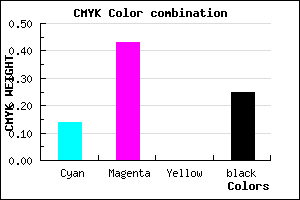 #A56DBF color CMYK mixer