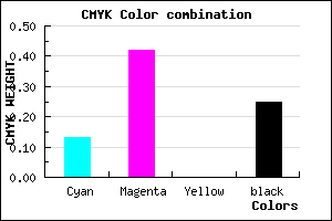 #A56EBE color CMYK mixer