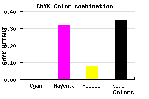 #A57098 color CMYK mixer