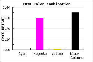 #A573A3 color CMYK mixer